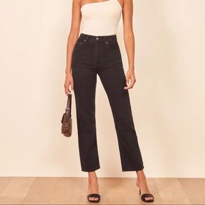 Reformation Black Cynthia Jeans